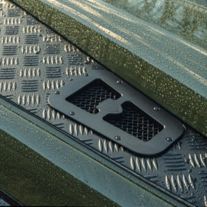 Bespoke Defender CNC Parts cerakoted in Blackout E-100